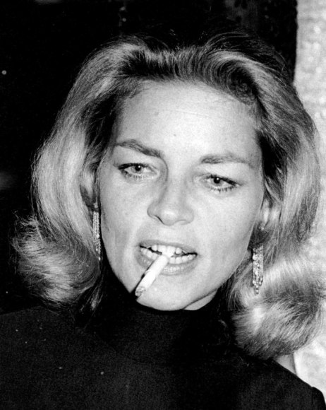 Ron Galella, Lauren Bacall, Palm Court Restaurant, Plaza Hotel, New York, 1968