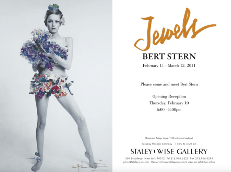 Bert Stern, Exhibition Invitation