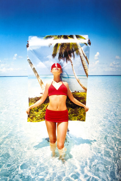 David LaChapelle, Posing for Postcards, 1996
