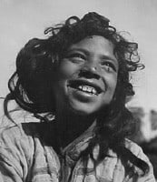 Andre de Dienes, Arab Girl in an Oasis, 1935 (Tunisia or Algeria)