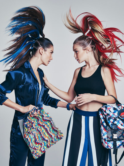 Patrick Demarchelier, Gigi and Lily, New York, VOGUE, 2016