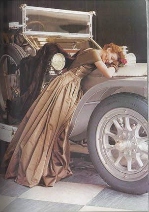 Norman Parkinson, Wenda Over the Rolls, 1951