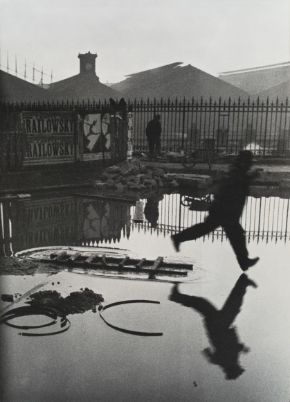 Henri Cartier-Bresson, Place de l'Europe in the rain, Paris, 1932
