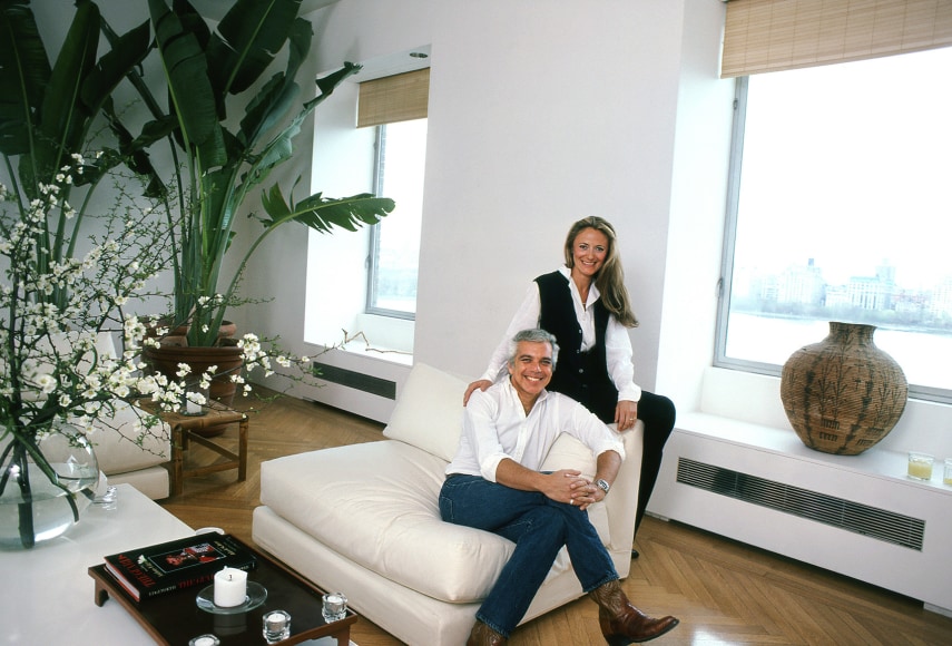Harry Benson, Ralph and Ricky Lauren in their Apartment, New York,1983