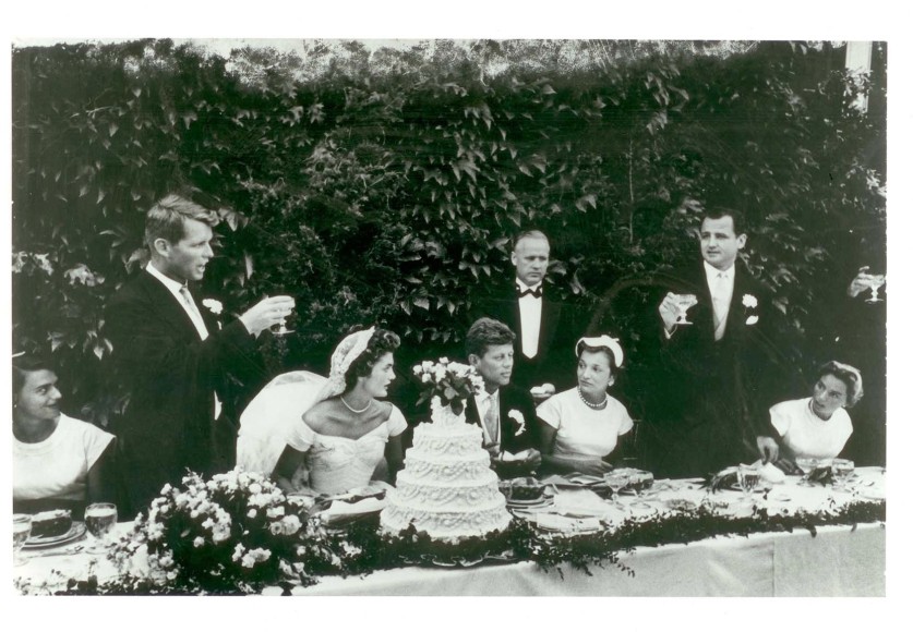 Toni Frissell, The wedding of John F. Kennedy and Jacqueline Bouvier, Newport, Rhode Island, 1953