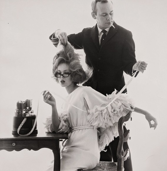 Bert Stern, Monique Chevalier with Kenneth, VOGUE, 1962