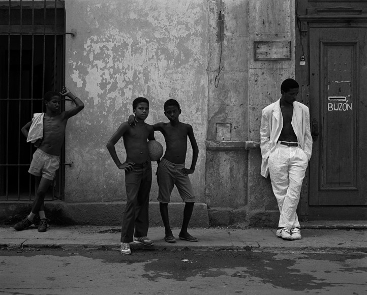 Kurt Markus, Vogue Hommes, Havana, Cuba, 1993