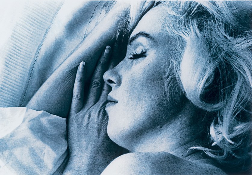 Bert Stern Marilyn Monroe, “The Last Sitting”, Sleeping, Blue Tint