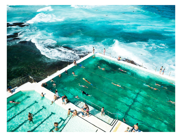 Sophie Elgort, Bondi Icebergs, 2016