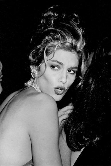 Ron Galella, Cindy Crawford, Revlon Unforgettable Women Contest, Lincoln Center, New York, 1991