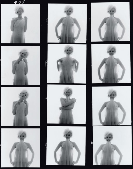 Bert Stern Marilyn Monroe, “The Last Sitting”, Contact Sheet