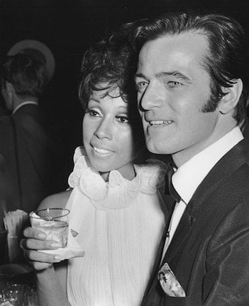 Ron Galella, Diahann Carroll and Robert Goulet, Sardi’s Restaurant, New York, 1968