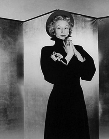 Louise Dahl-Wolfe, Millicent Rogers with Hat and Screen, 1946