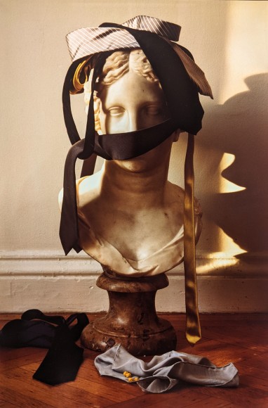 François Halard, Bust with ties, Paris, 1989