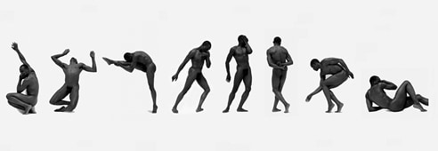 Herb Ritts, Bill T. Jones (Ascent of Man), Los Angeles 1995