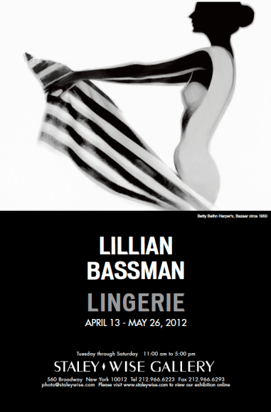 Lillian Bassman, Exhibition Invitation