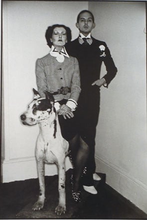 Chris Von Wangenheim, Fred Hughes and Model as Duke and Duchess of Windsor