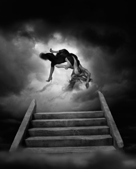Melvin Sokolsky, Stairs, The New York Times, September 2000