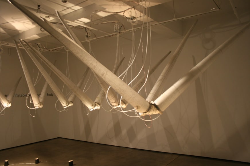 Chico MacMurtrie: Inflatable Architectural Body