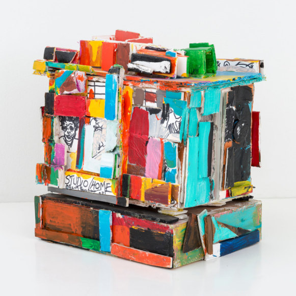 Studio Home, 2008, Acrylic on foam board