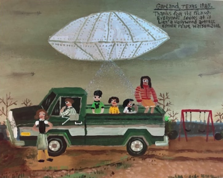 Esther Pearl Watson, Thanks for the Pickup,&nbsp;2018