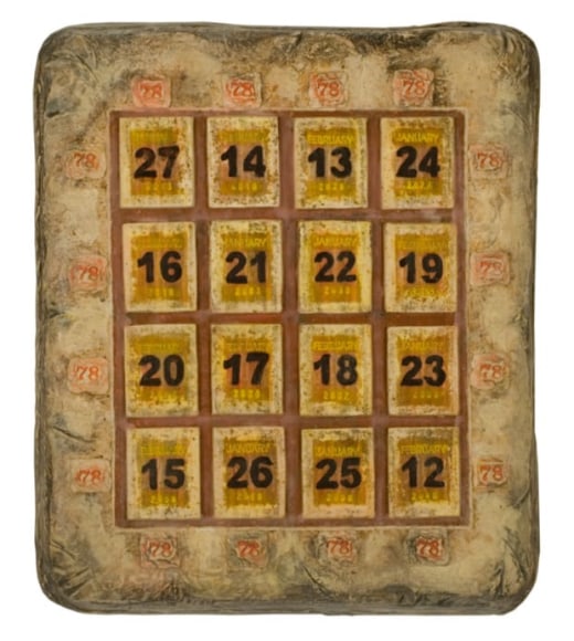 George Widener (b. 1962), Magic Square, 2009