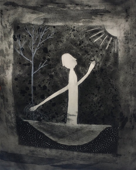 Untitled, 2020 Charcoal, graphite, oil pastel, artist finger oils on drawing paper