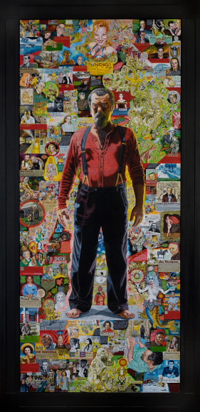 A Doorway to Joe, 2010, Acrylic on wood panel