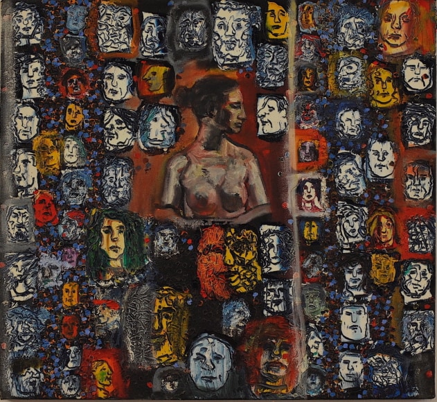 Bob Witz (b. 1934)&nbsp;, Faces,&nbsp;n.d.