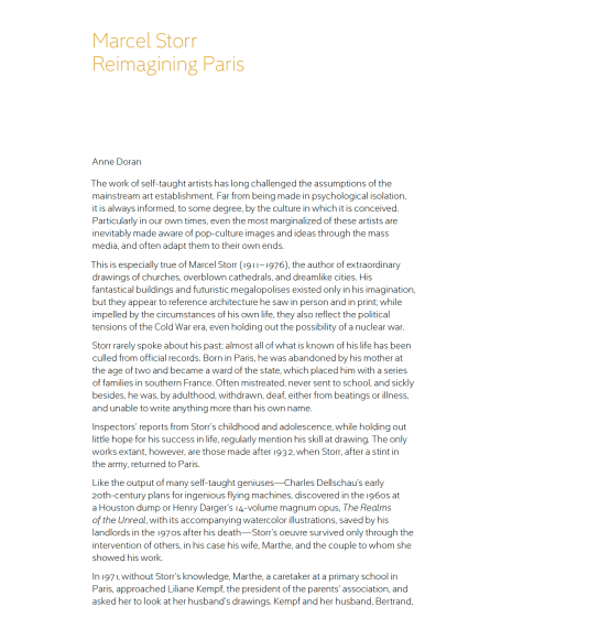 Marcel Storr: Reimagining Paris