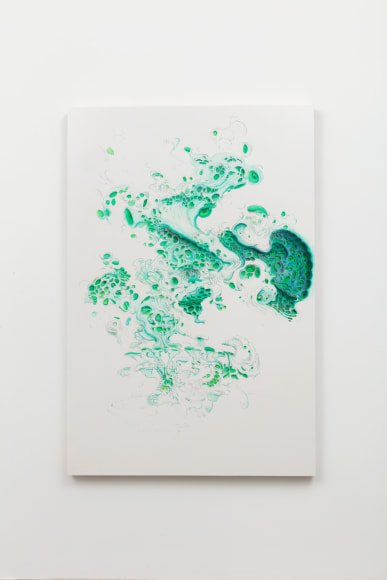 Becca Booker, Blues and Greens, 2020