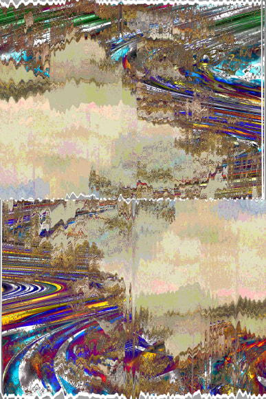 Ruben Nieto, Sublime Intrusion, (After Asher Brown Durand), 2022