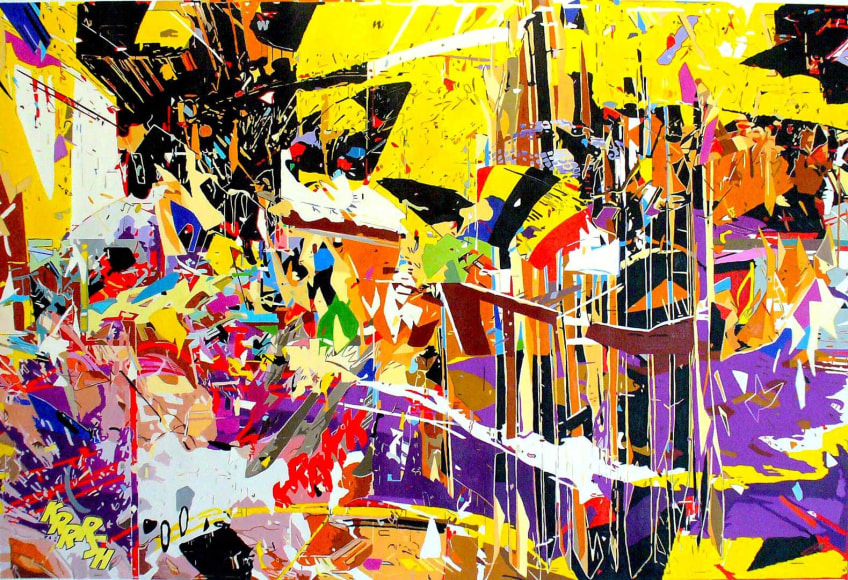 Ruben Nieto, Warhol Breaking Through Abstraction, 2013