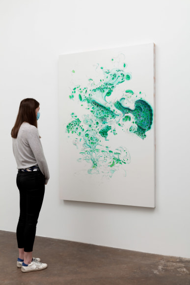 Becca Booker, Blues and Greens, 2020