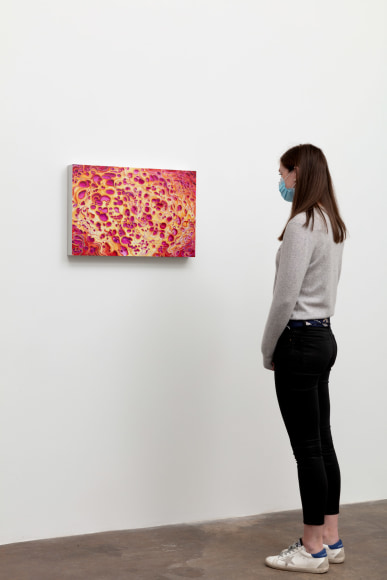 Becca Booker, Magenta and Orange, 2020