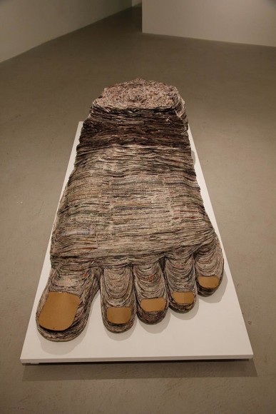 Celia Eberle, Barefoot and Pregnant, 2013