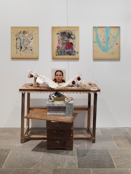 Uri Aran, Whitney Biennial, Whitney Museum of American Art, New York, 2014. Installation view. 