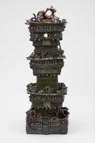 Up and Up The Crane Tower, 2020, Verso