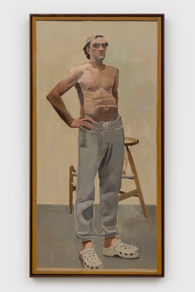 Kent O&#039;Connor, Self Portrait in Full Length Mirror, 2024-25