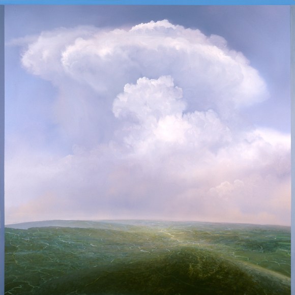 tula telfair, The Goals Come Ever More Clearly Into View, 2008, oil on canvas, 60 x 60 inches