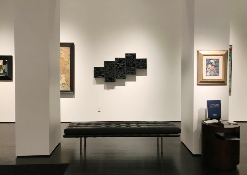 installation photo: Landmarks of 20th Century American Art, Forum Gallery, New York, NY, November 8, 2018 - February 2, 2019