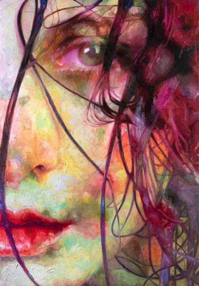 Alyssa Monks Bloom, 2019, oil on linen, 68 x 47 inches