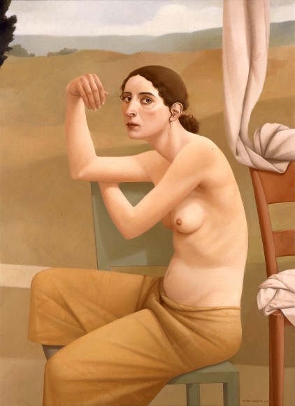 Alan Feltus, Morning Light, 2002, oil on linen, 43 1/4 x 31 1/2 inches