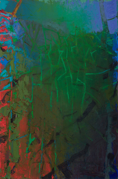 Brian Rutenberg Loblolly, 2018 oil on linen, 60 x 40 inches