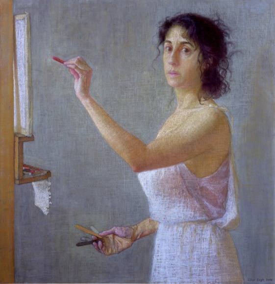 Ellen Eagle, Winter 2006, 2006, pastel on pumice board, 17 1/4 x 16 5/8 inches