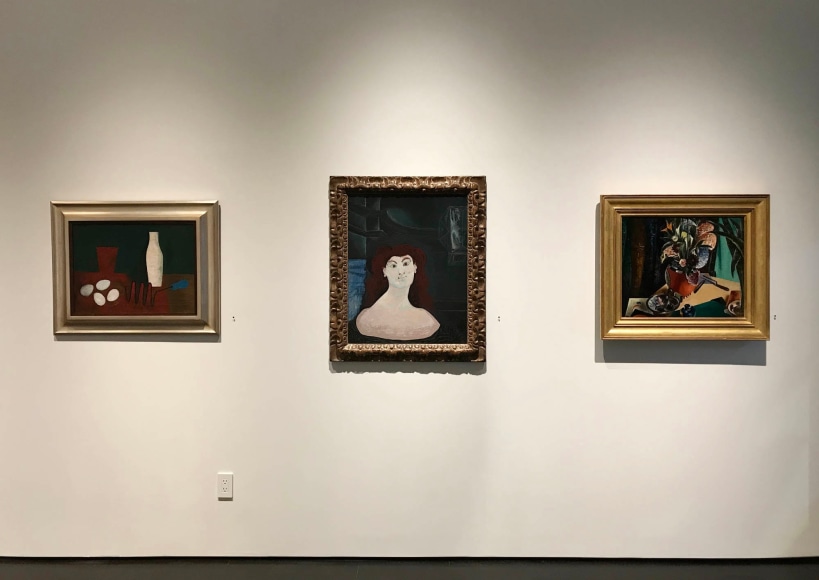 installation photo: Landmarks of 20th Century American Art, Forum Gallery, New York, NY, November 8, 2018 - February 2, 2019