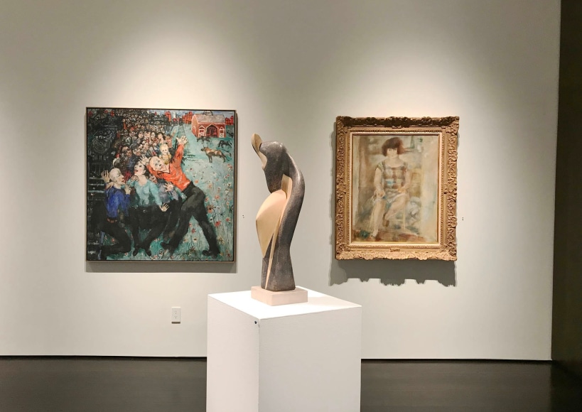 installation photo: Landmarks of 20th Century American Art, Forum Gallery, New York, NY, November 8, 2018 - February 2, 2019