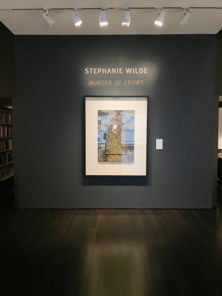 installation photo: Stephanie Wilde: Murder of Crows, Forum Gallery, New York, NY, May 31 - June 29, 2018