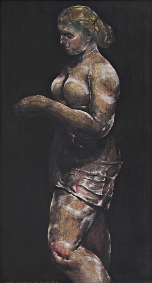 Ivan Le Lorraine Albright, After the Race, 1938, oil on canvas, 36 x 20 inches