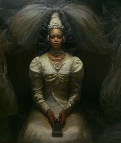 Steven Assael, Apiim, 2015, oil on canvas, 72 x 60 inches